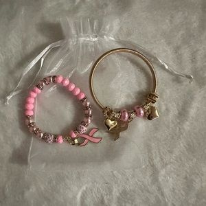 NWT breast cancer bracelets